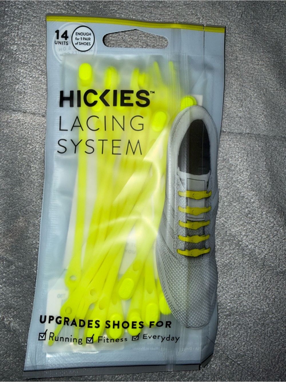 Hickies Neon Yellow Lacing System